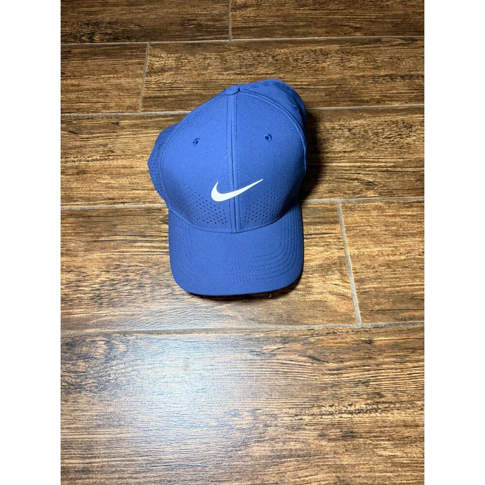 Nike Dri-FIT ADV Rise Cap Navy Flex-Fit Hat